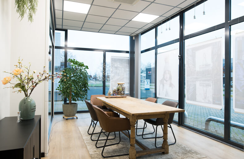 Interieur verbouwing Baas Makelaars