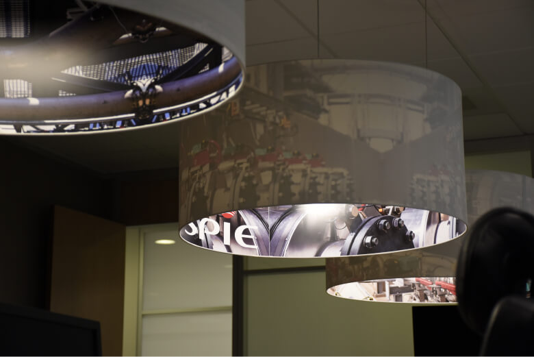 Volledig kantoorinrichting Spie