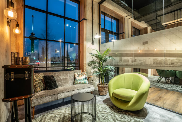 Afgeronde projectinrichting voor Taxtimbre